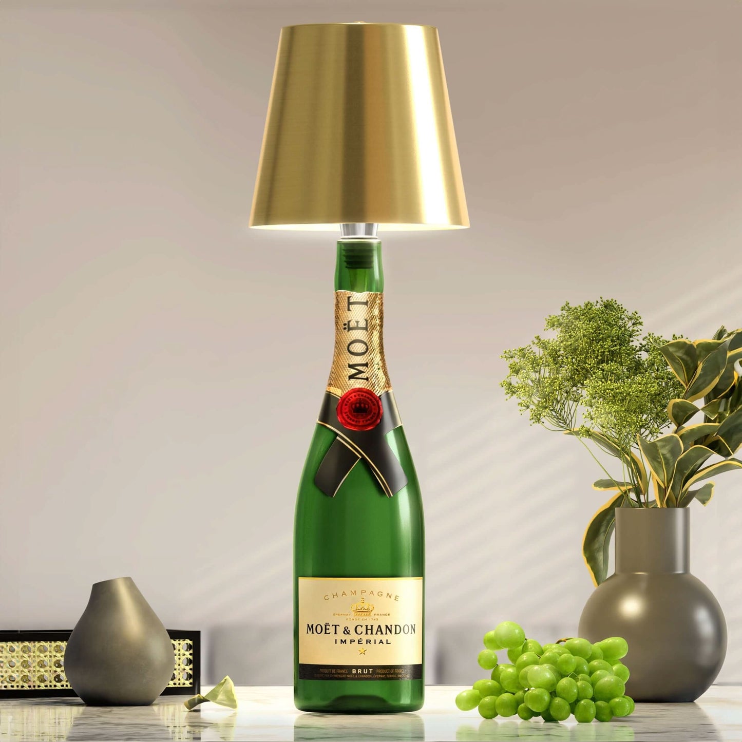 Draadloze Fleslamp – Elegante en Originele Verlichting