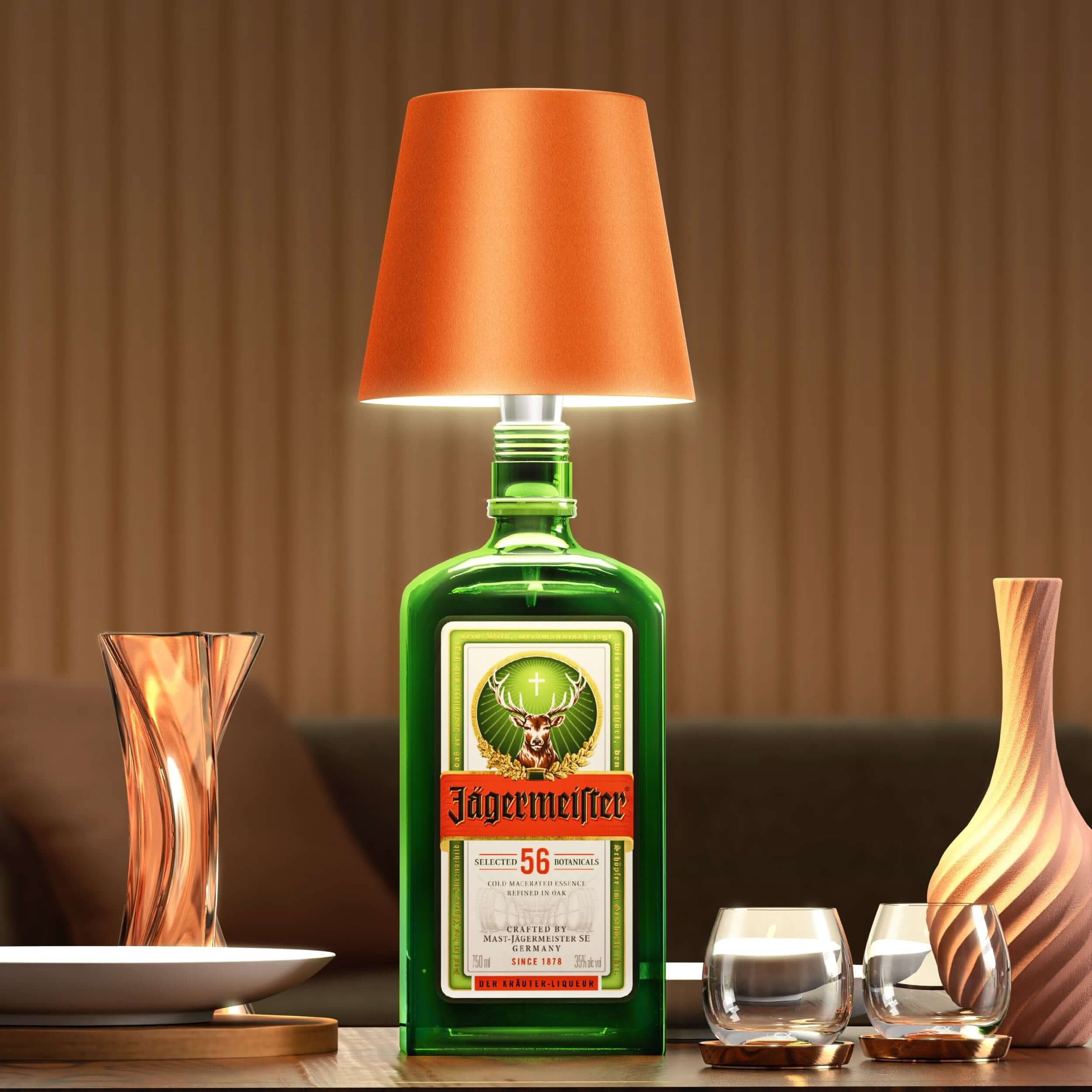 Draadloze Fleslamp – Elegante en Originele Verlichting