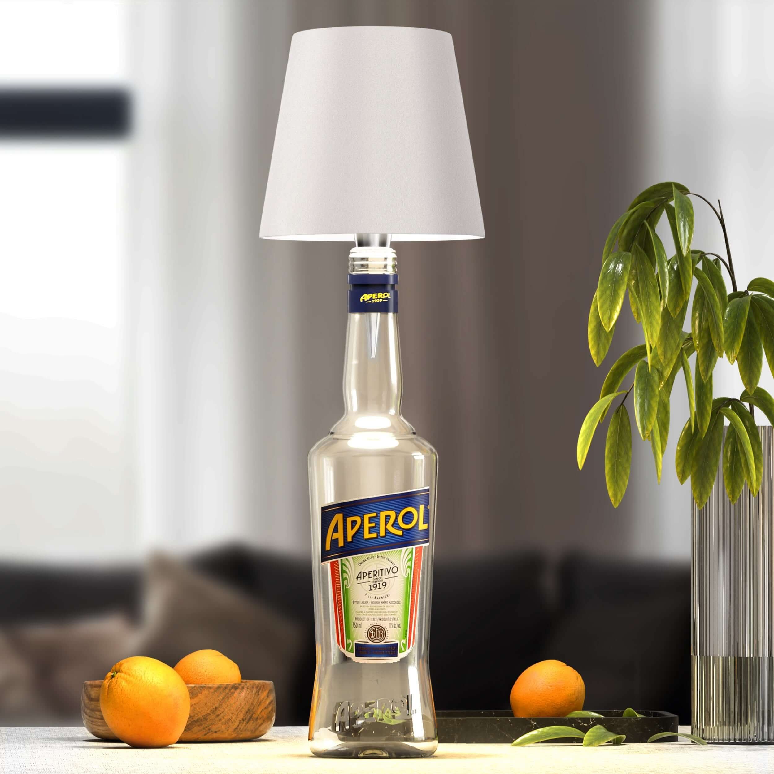Draadloze Fleslamp – Elegante en Originele Verlichting