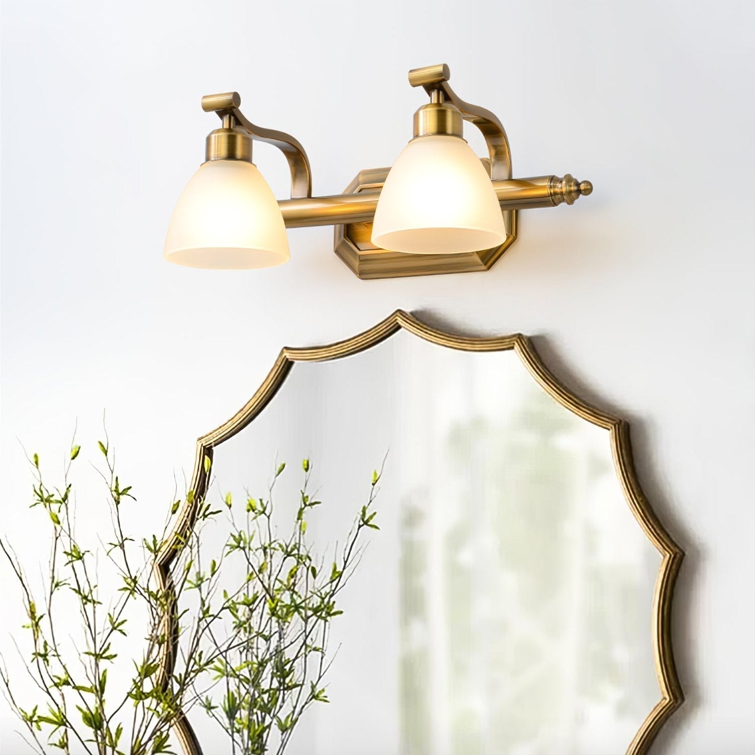 Colaeus Wandlamp van Klassiek Glas