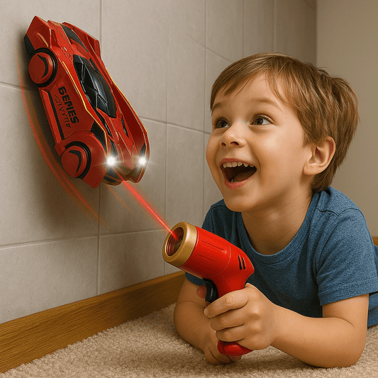 GravityRacer – Lasergestuurd Wandklim RC Auto voor Kinderen