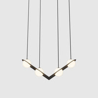 Selan Zwarte Glazen Hanglamp