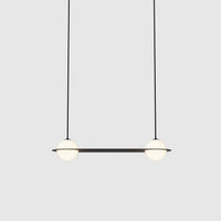 Selan Zwarte Glazen Hanglamp