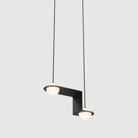 Selan Zwarte Glazen Hanglamp