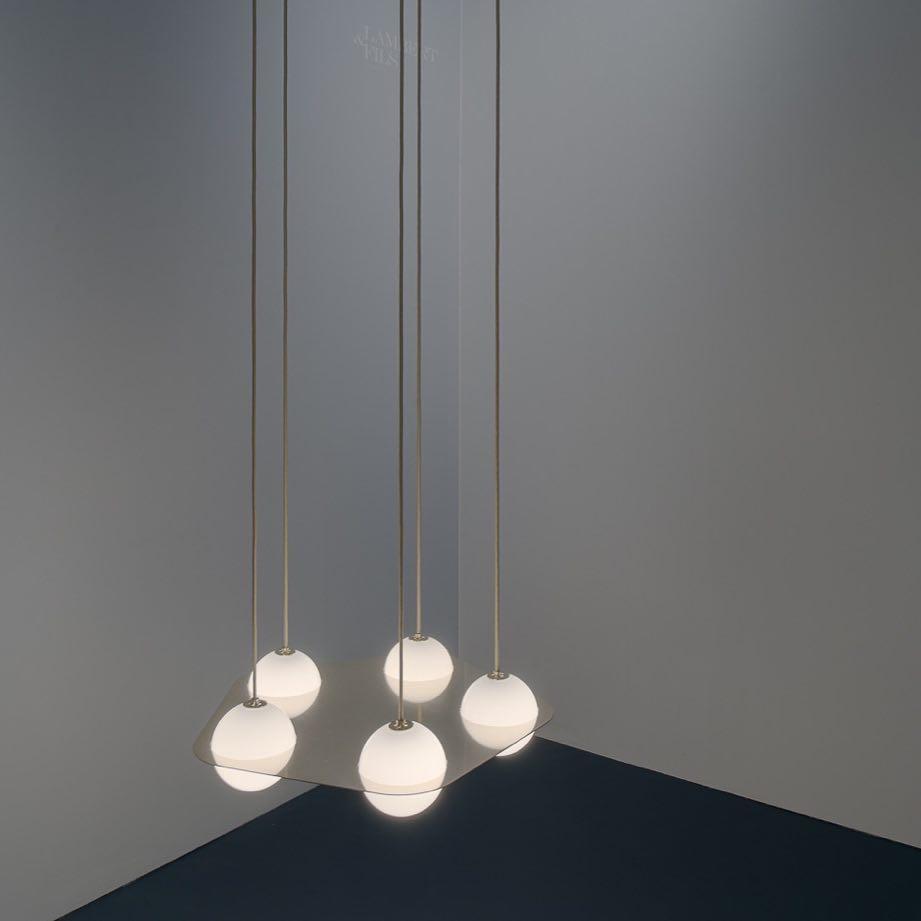 Selan Zwarte Glazen Hanglamp