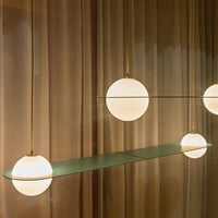 Selan Zwarte Glazen Hanglamp
