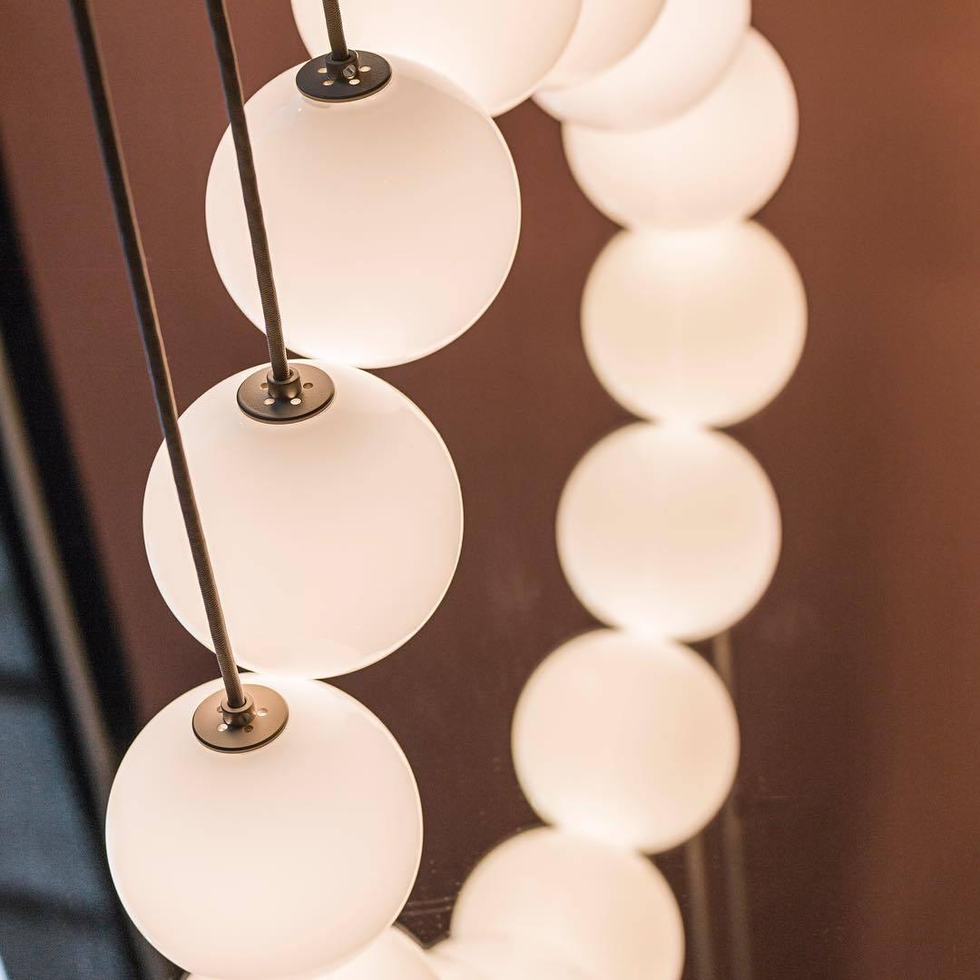 Selan Zwarte Glazen Hanglamp
