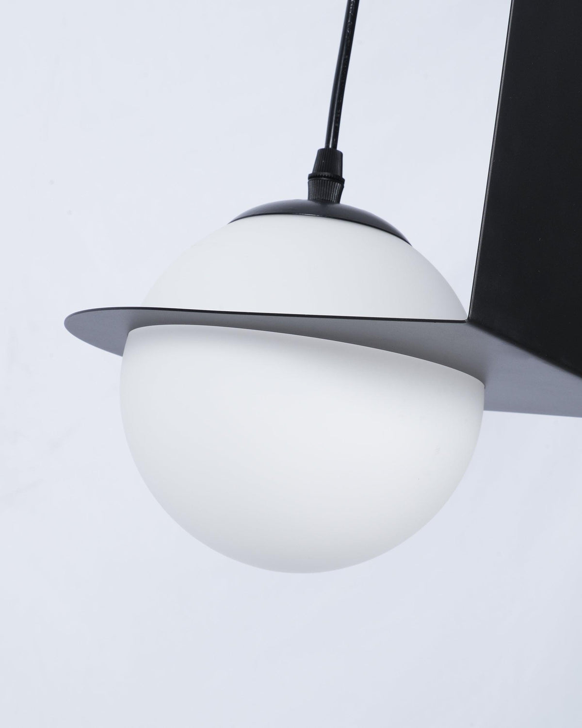 Selan Zwarte Glazen Hanglamp