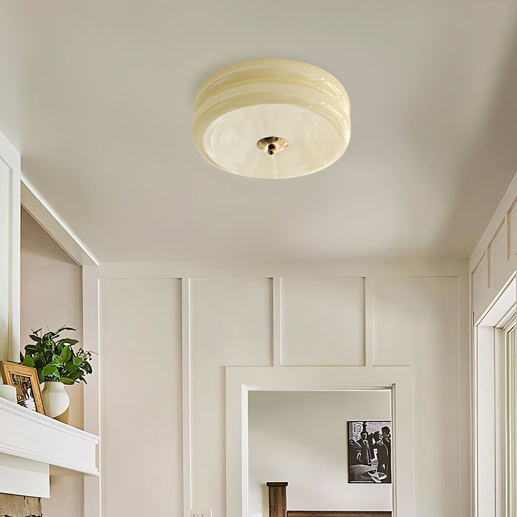 Lea Art Deco Ronde Plafondlamp