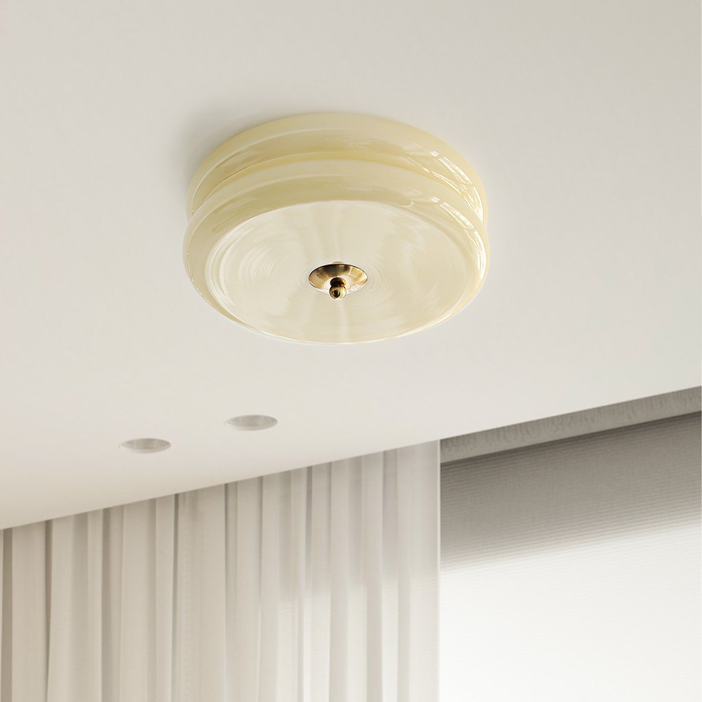 Lea Art Deco Ronde Plafondlamp