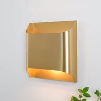 Hardy Wandlamp Kunst Nordic in Messing
