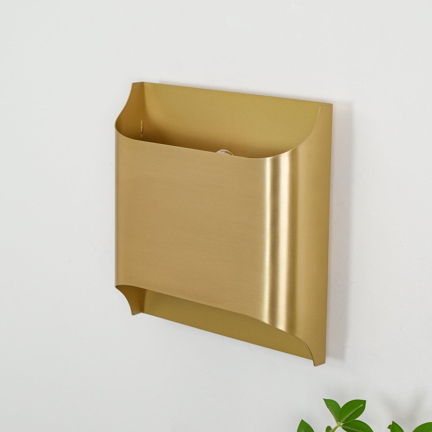 Hardy Wandlamp Kunst Nordic in Messing