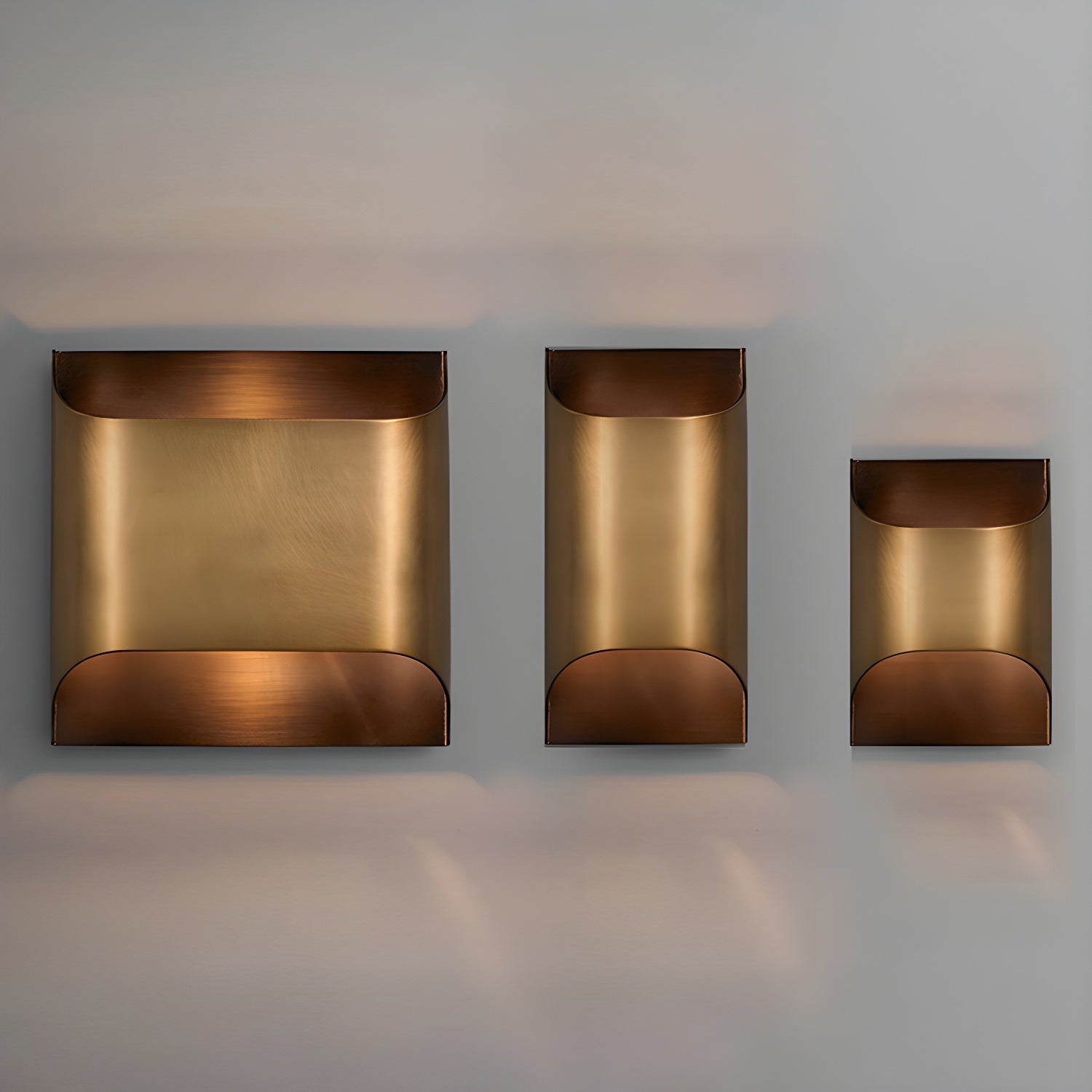 Hardy Wandlamp Kunst Nordic in Messing