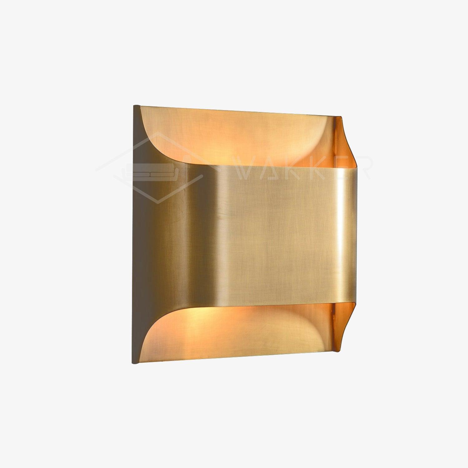 Hardy Wandlamp Kunst Nordic in Messing