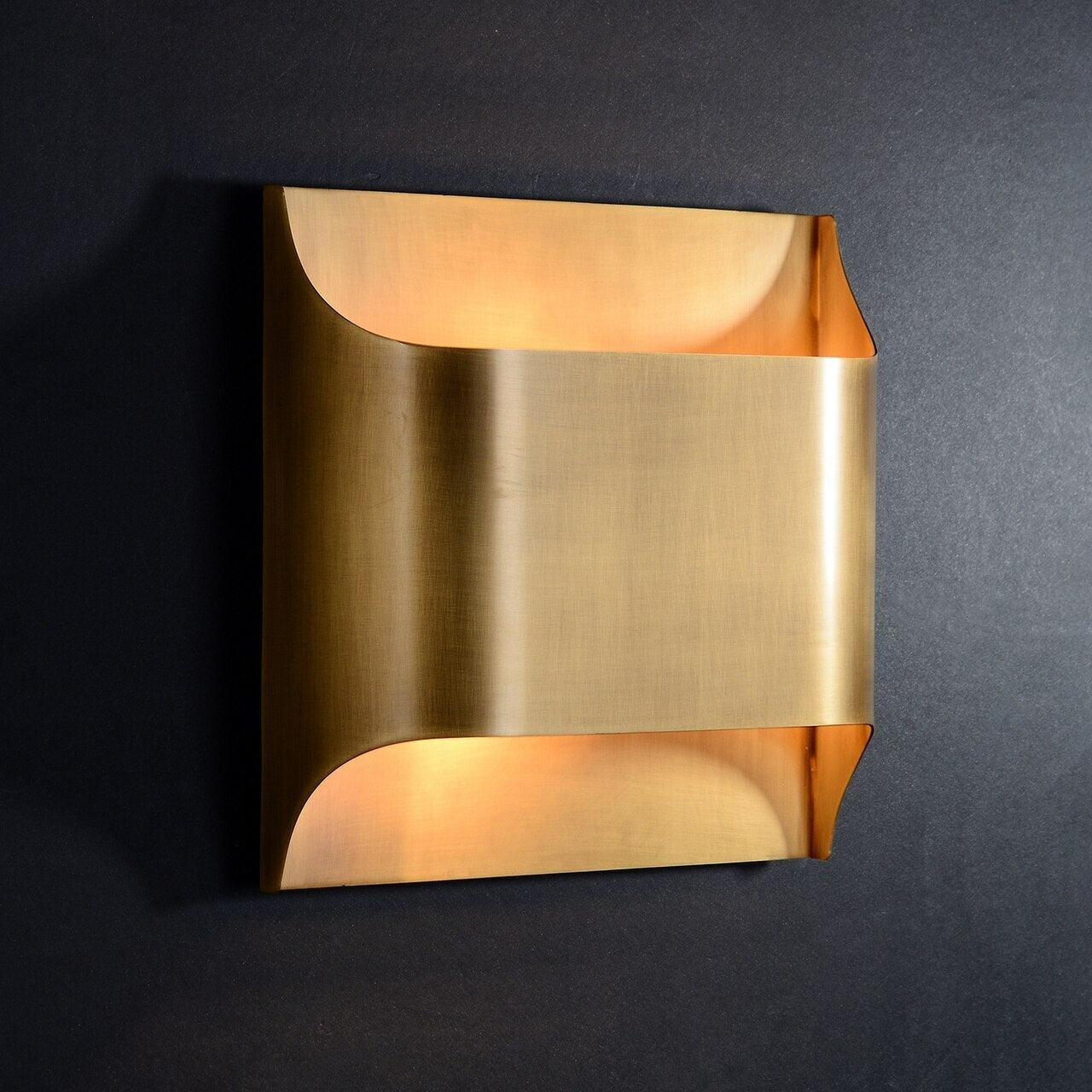 Hardy Wandlamp Kunst Nordic in Messing