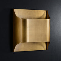 Hardy Wandlamp Kunst Nordic in Messing