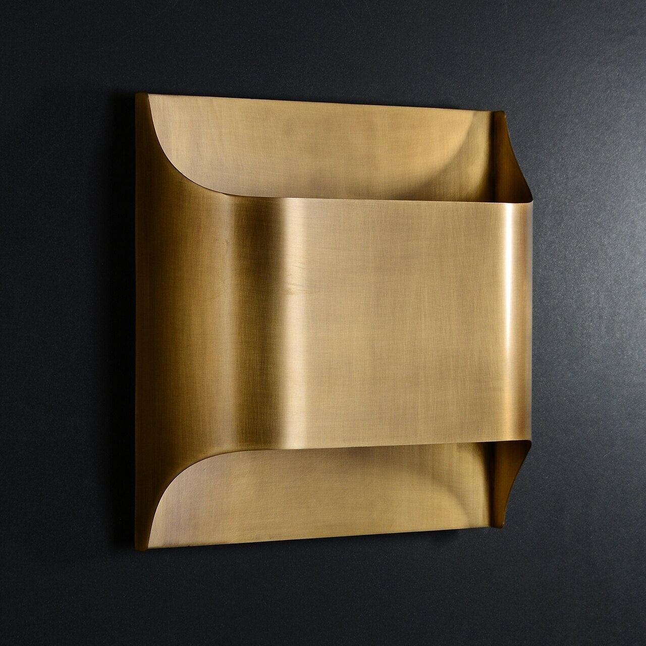 Hardy Wandlamp Kunst Nordic in Messing