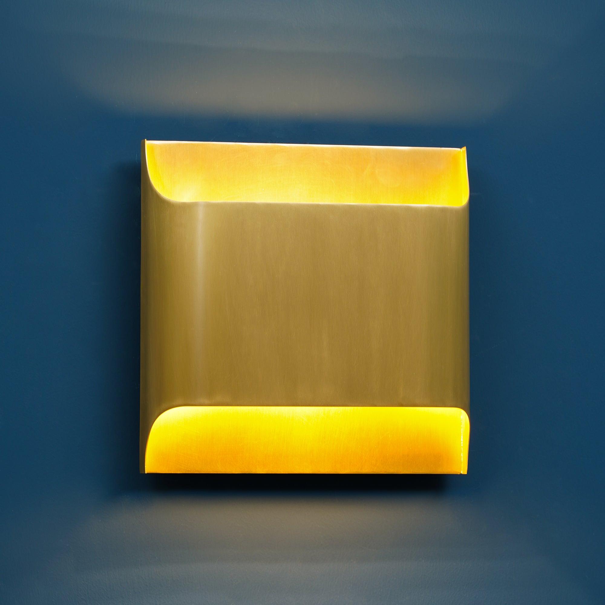 Hardy Wandlamp Kunst Nordic in Messing