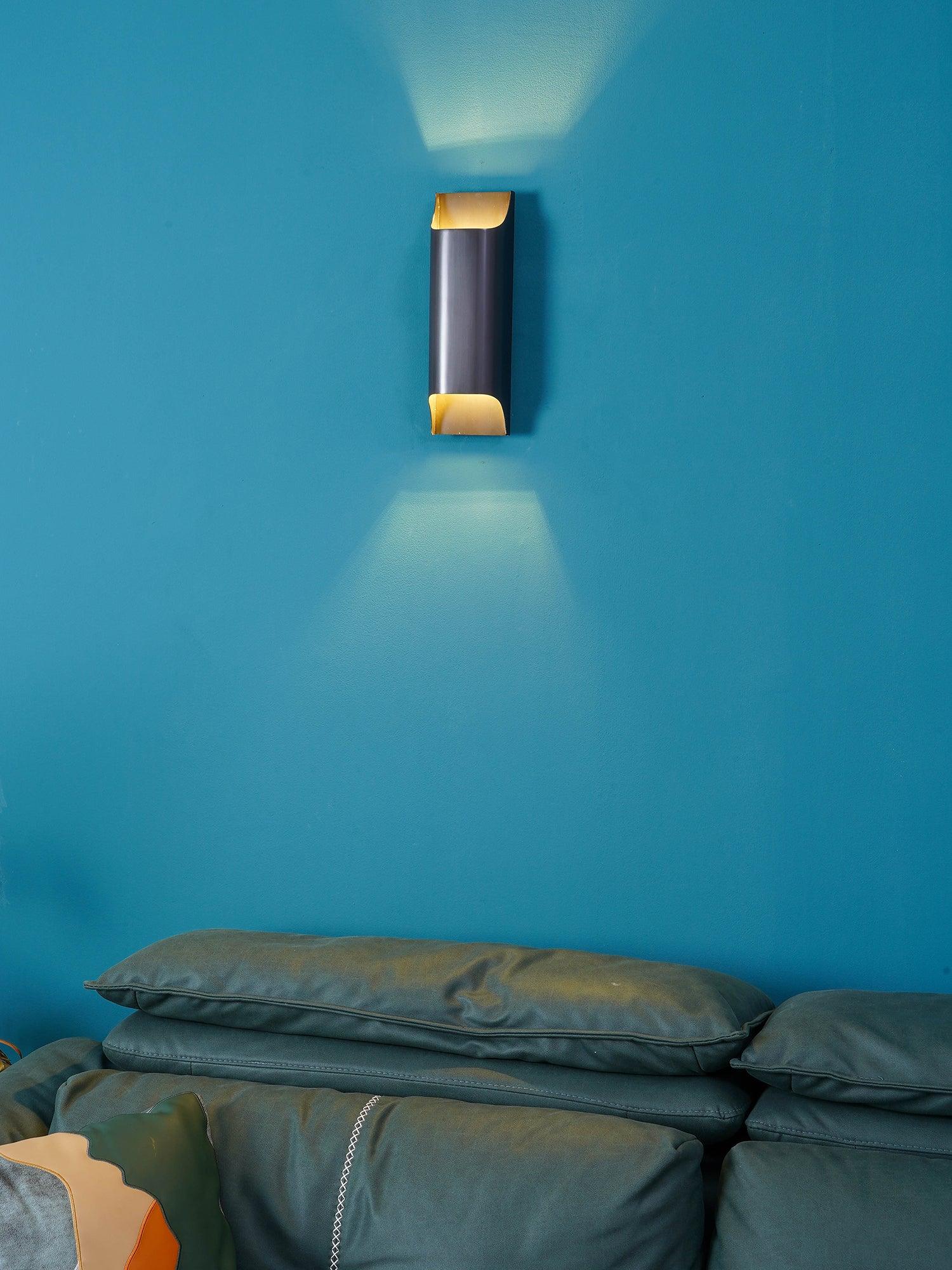 Hardy Wandlamp Kunst Nordic in Messing