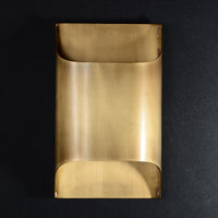 Hardy Wandlamp Kunst Nordic in Messing