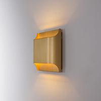 Hardy Wandlamp Kunst Nordic in Messing