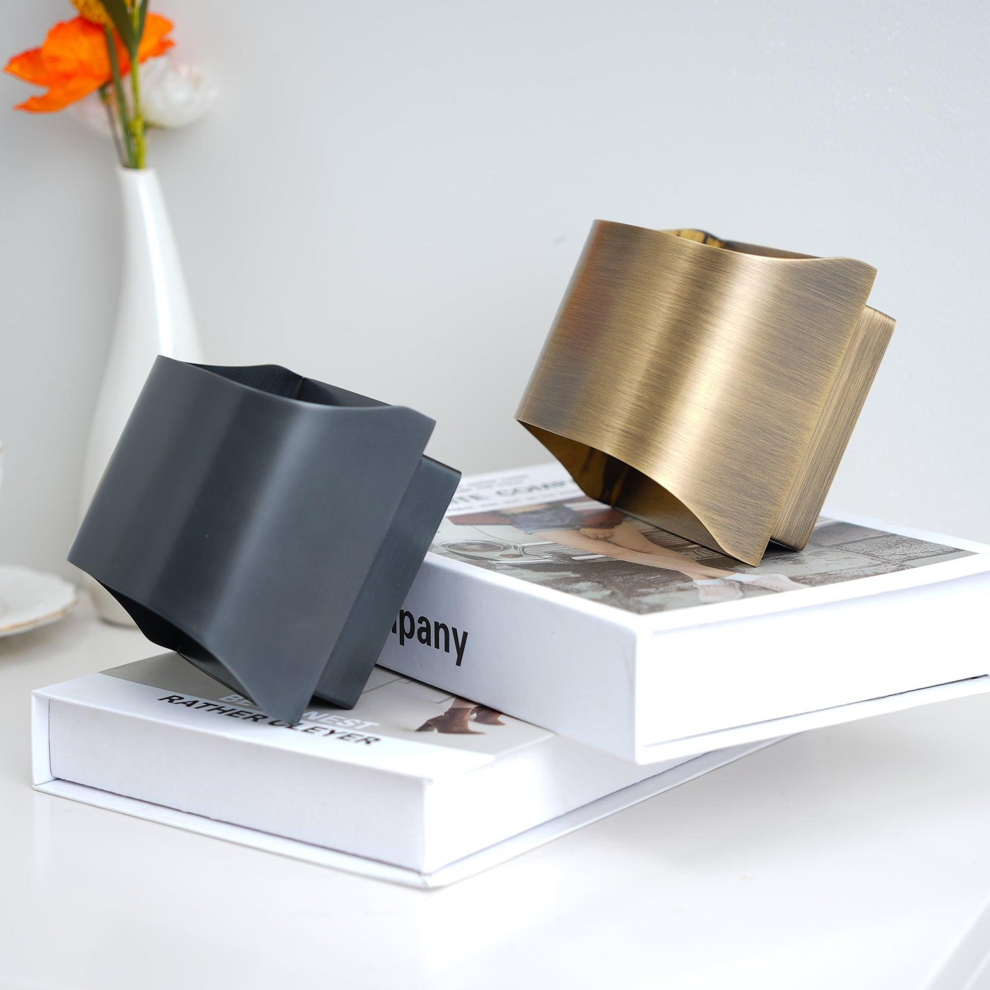 Hardy Wandlamp Kunst Nordic in Messing