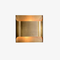 Hardy Wandlamp Kunst Nordic in Messing