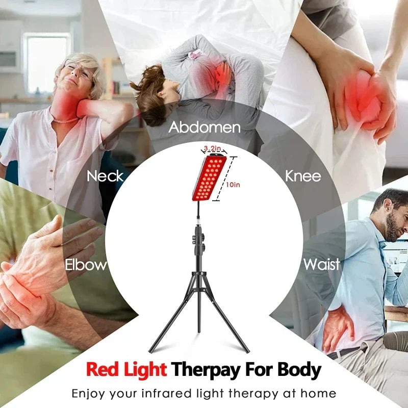 GlowWave | Roodlichttherapiepaneel | Diepe Genezing | Verlicht Pijn en Stress