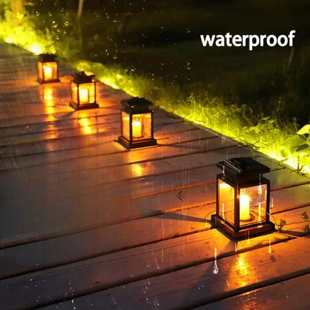 Zonnelamp - SolarPaleis - Waterdicht - Flikkerende Kaars