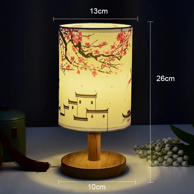 Japanse Lamp - Rozenlamp - Dimbaar - Nachtlamp