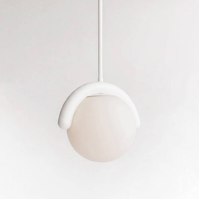 Uveta Lijnvormige Hanglamp Rood & Zilver