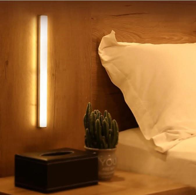 Lichtleiste | Draadloos Nachtlicht met Bewegingssensor | Warm Oriëntatielicht | Sensolux