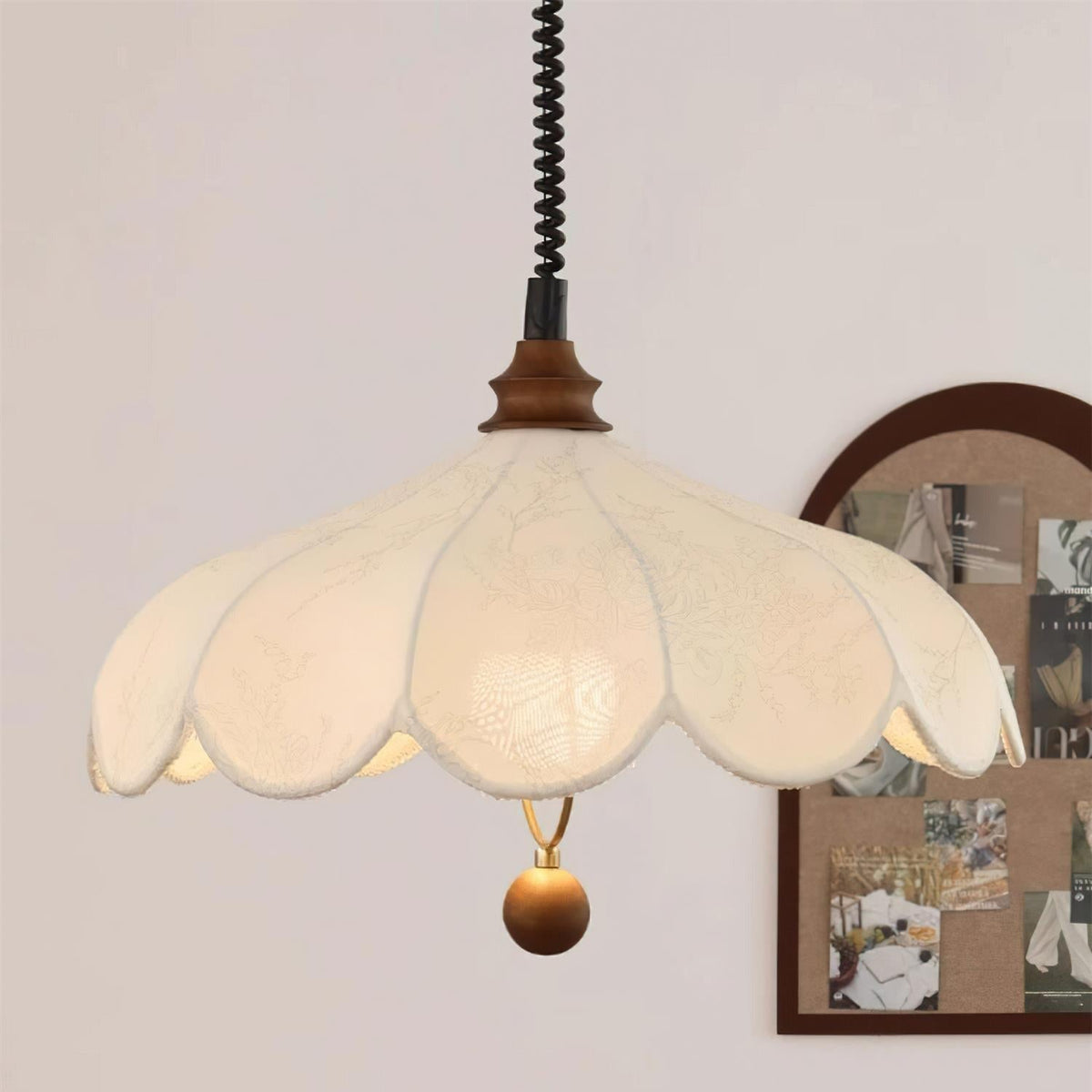 Hana Hanglamp Vintage Bloemen