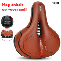 Comfortabele fiets zadel tegen rug- en staartpijn
