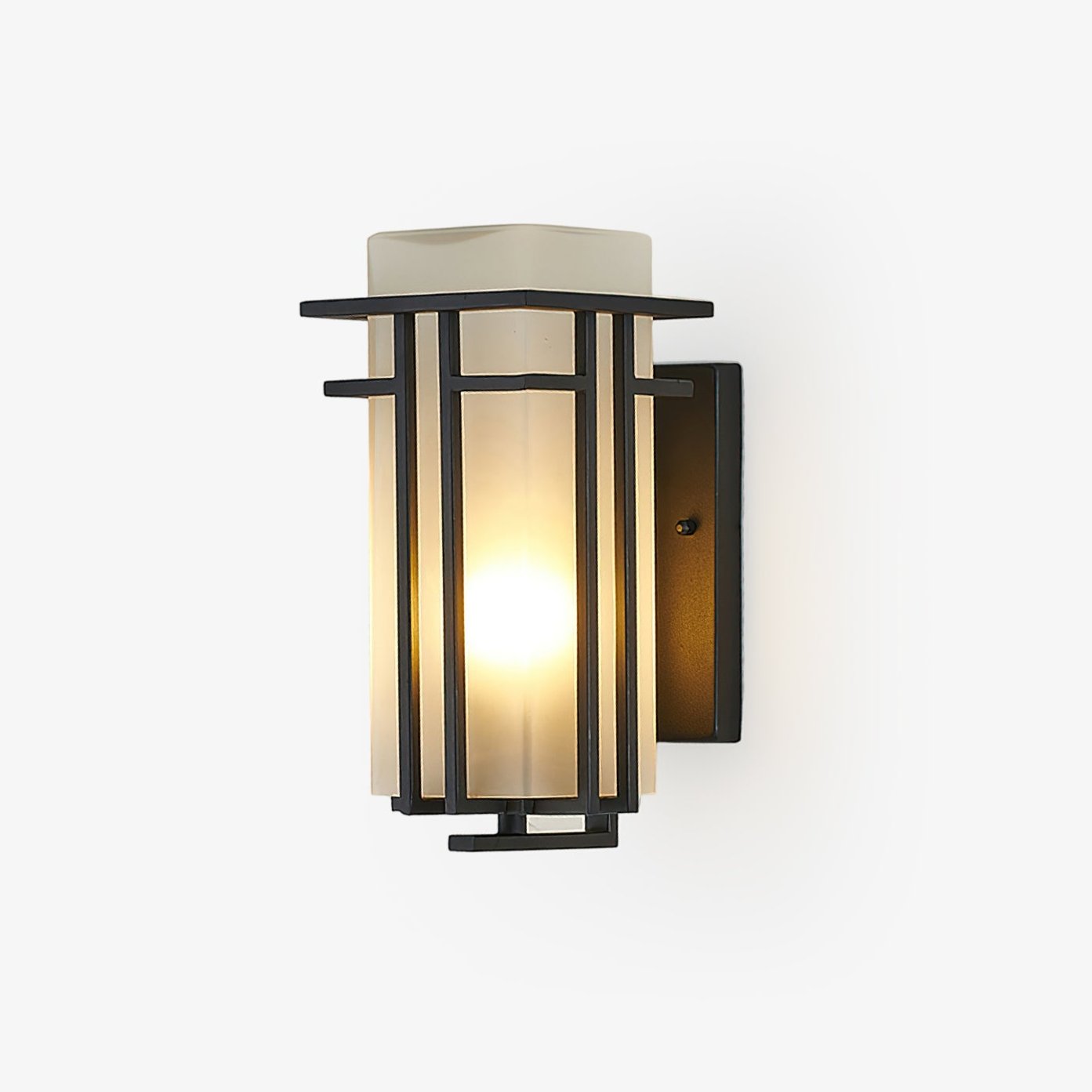 Lustra Buitenwandlamp van IJzer Retro Lantaarn