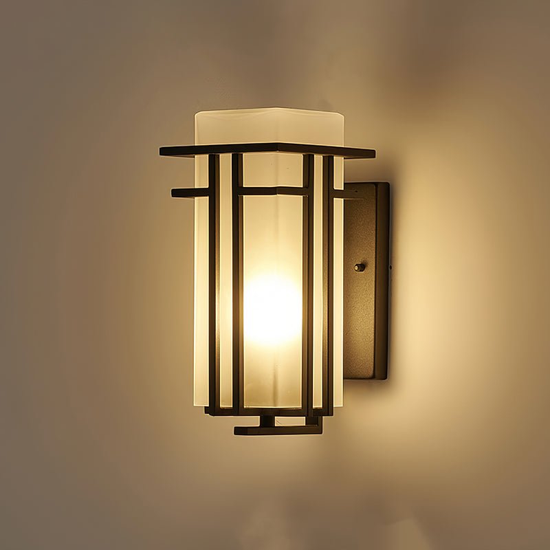 Lustra Buitenwandlamp van IJzer Retro Lantaarn