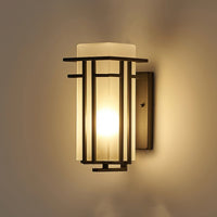Lustra Buitenwandlamp van IJzer Retro Lantaarn