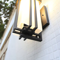 Lustra Buitenwandlamp van IJzer Retro Lantaarn