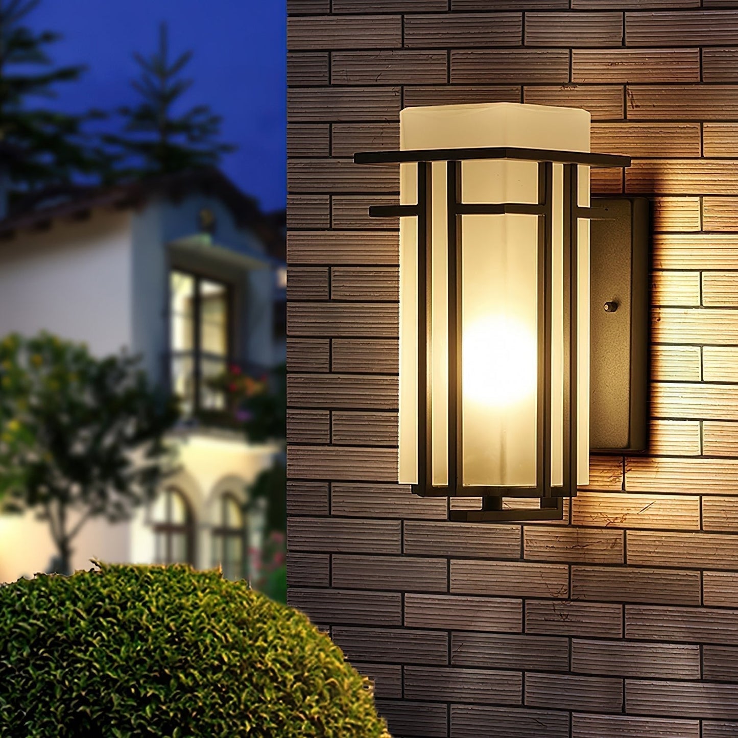Lustra Buitenwandlamp van IJzer Retro Lantaarn