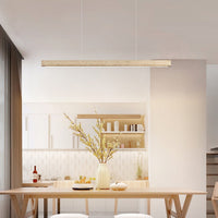 Imiror Minimalistische Travertin Lineaire Hanglamp
