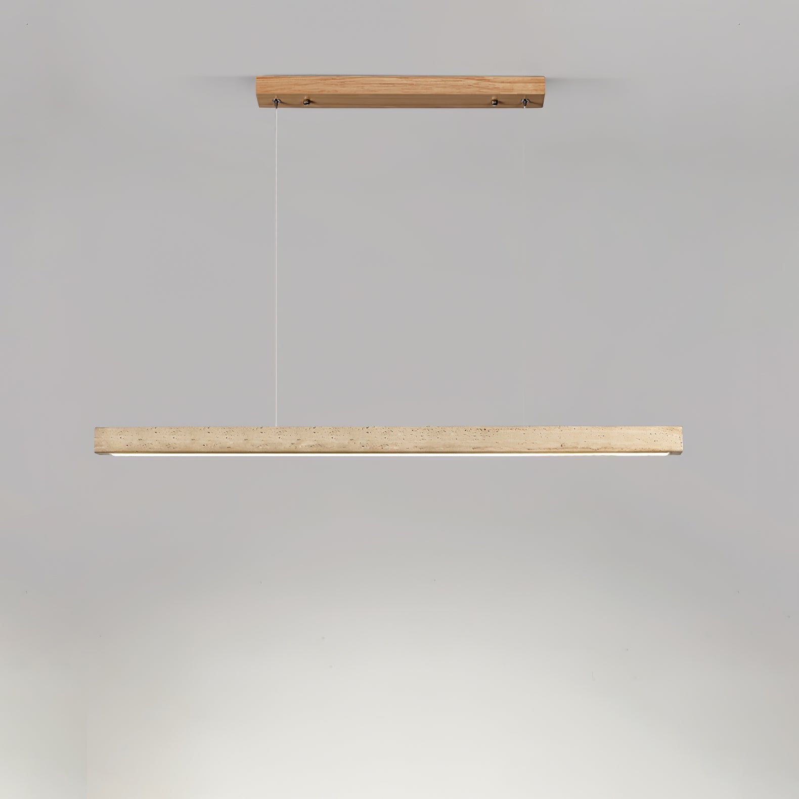 Imiror Minimalistische Travertin Lineaire Hanglamp