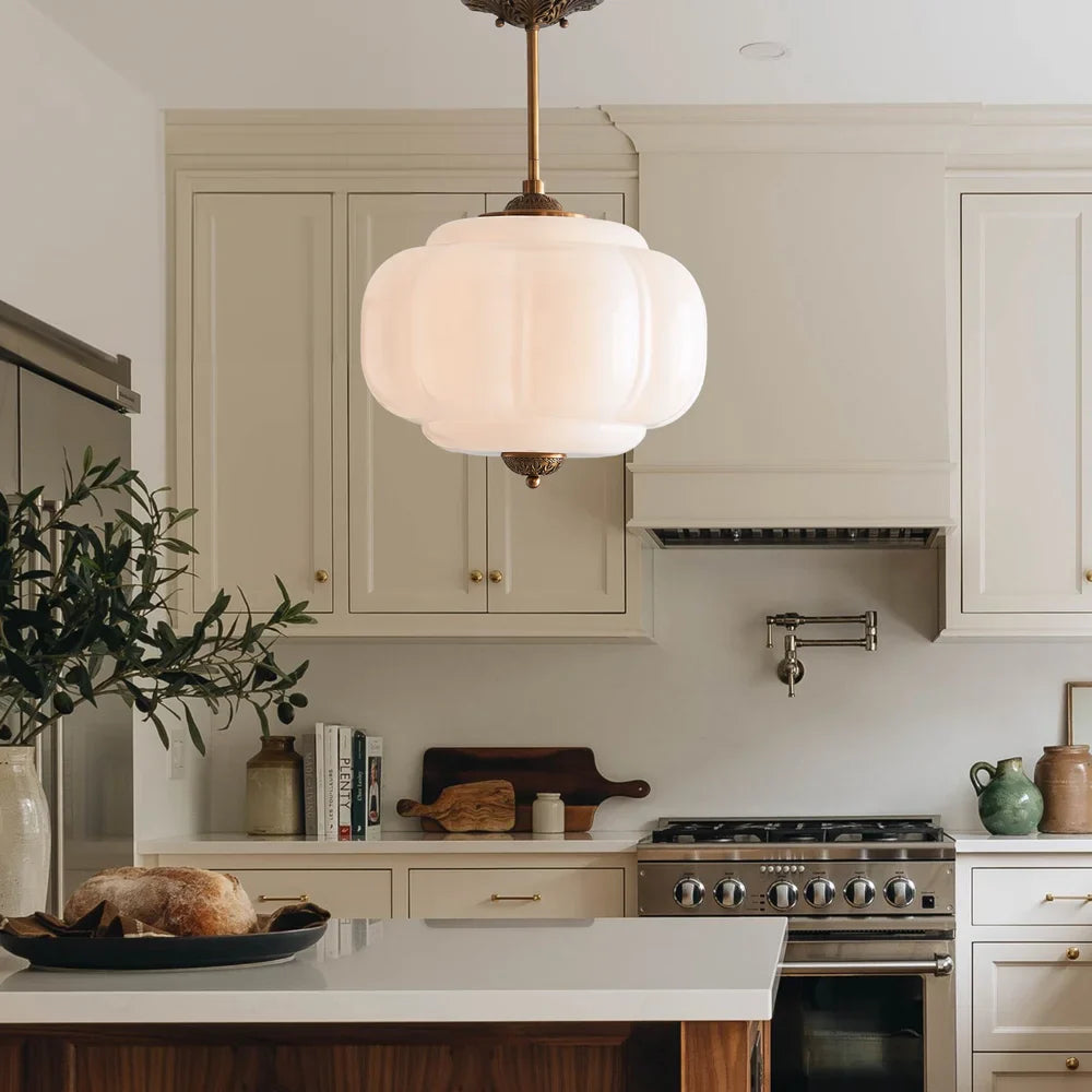 Liora Vintage Melkglas Eloise Hanglamp