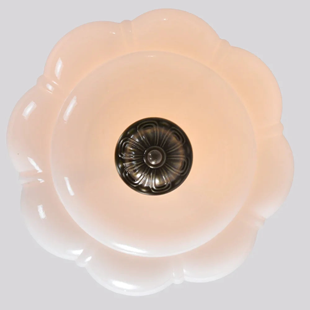 Liora Vintage Melkglas Eloise Hanglamp