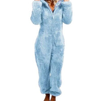 Fleece jumpsuit dames