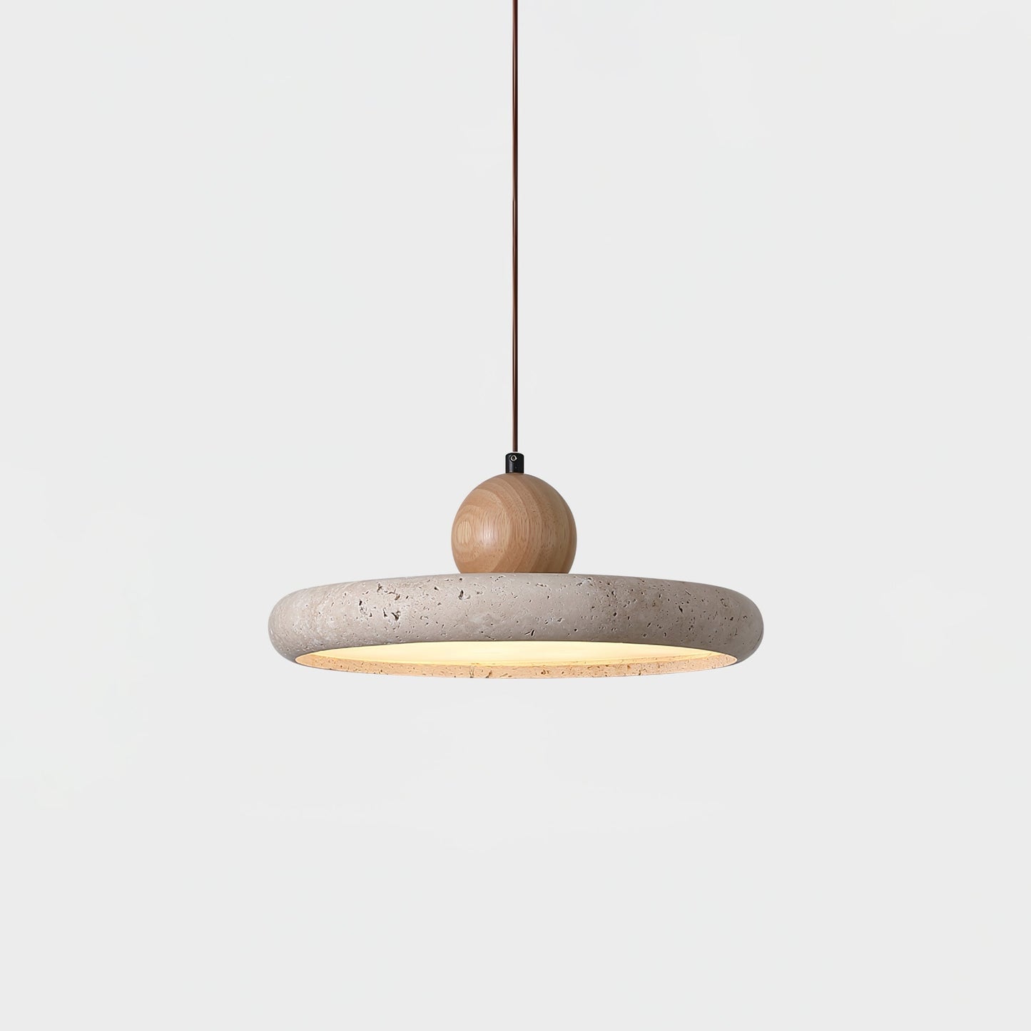 Opalyn Hanglamp Travertin Hout