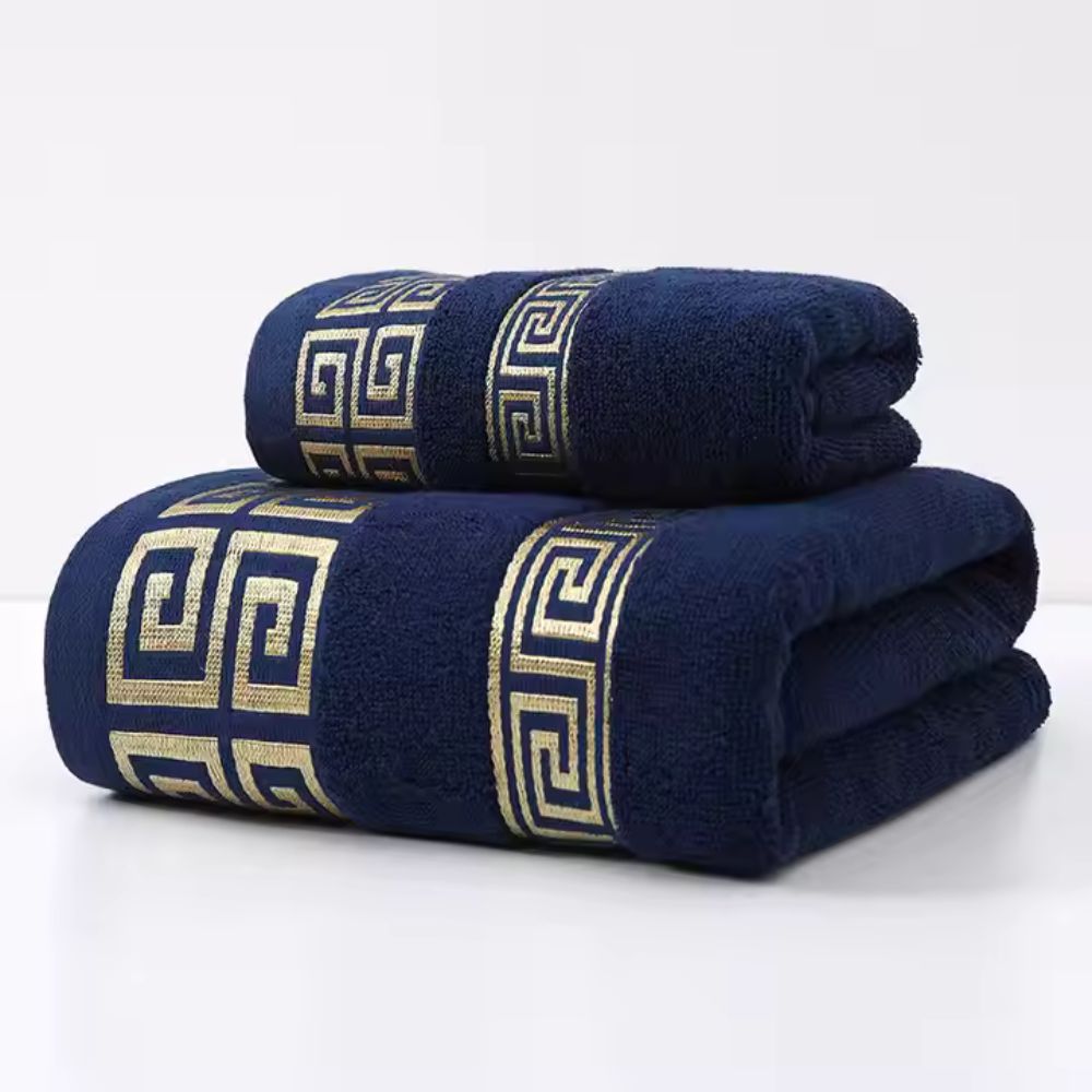 Casa Luxe Athena Katoenen Handdoeken Set | 2 stuks