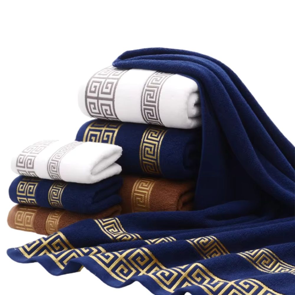 Casa Luxe Athena Katoenen Handdoeken Set | 2 stuks