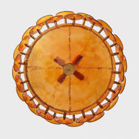 Ventilo Moderne Hanglamp van Amber Glas