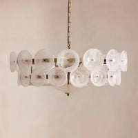 Ventilo Moderne Hanglamp van Amber Glas