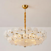 Ventilo Moderne Hanglamp van Amber Glas